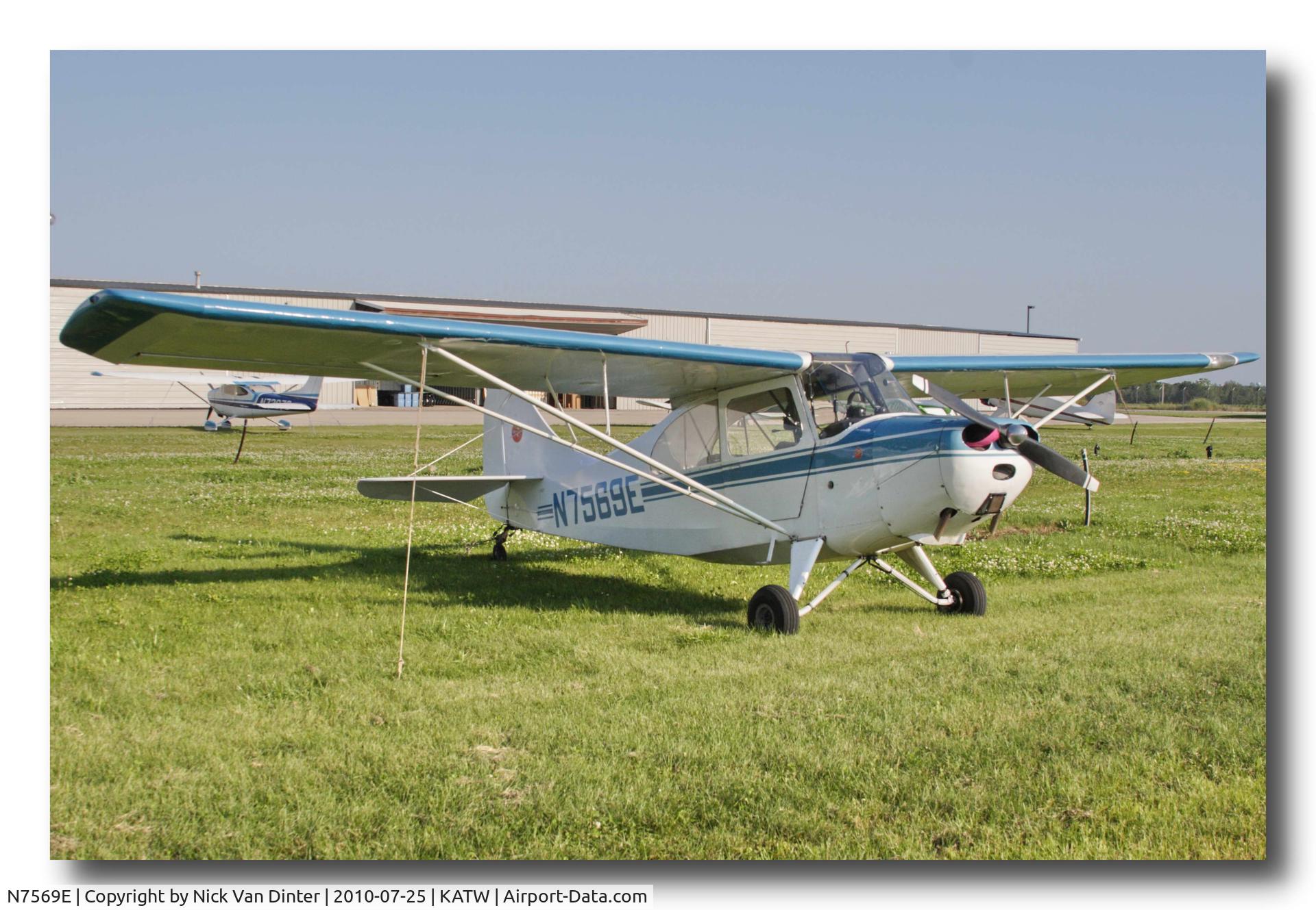 N7569E, 1958 Champion 7FC C/N 7FC-263, Sure KATW is nice ... I still want to go to Oshkosh!