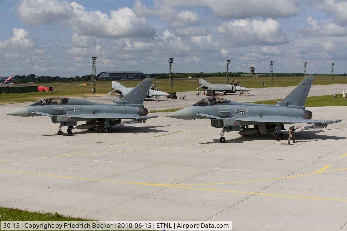 30 15, 2005 Eurofighter EF-2000 Typhoon S C/N GS008, old and new