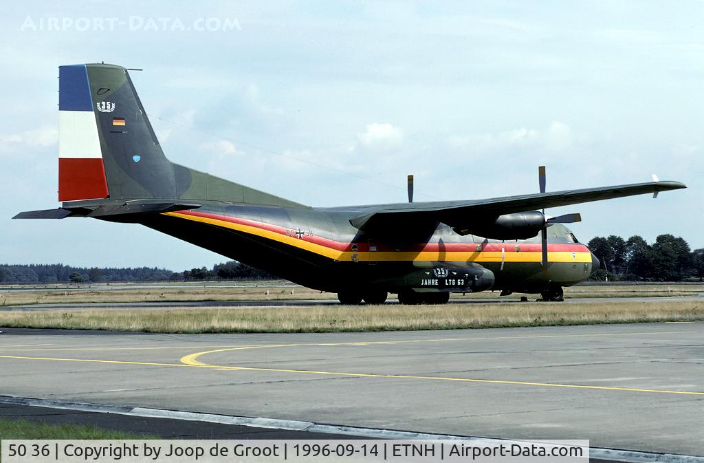 50 36, Transall C-160D C/N D58, 35 years LTG63 special colors