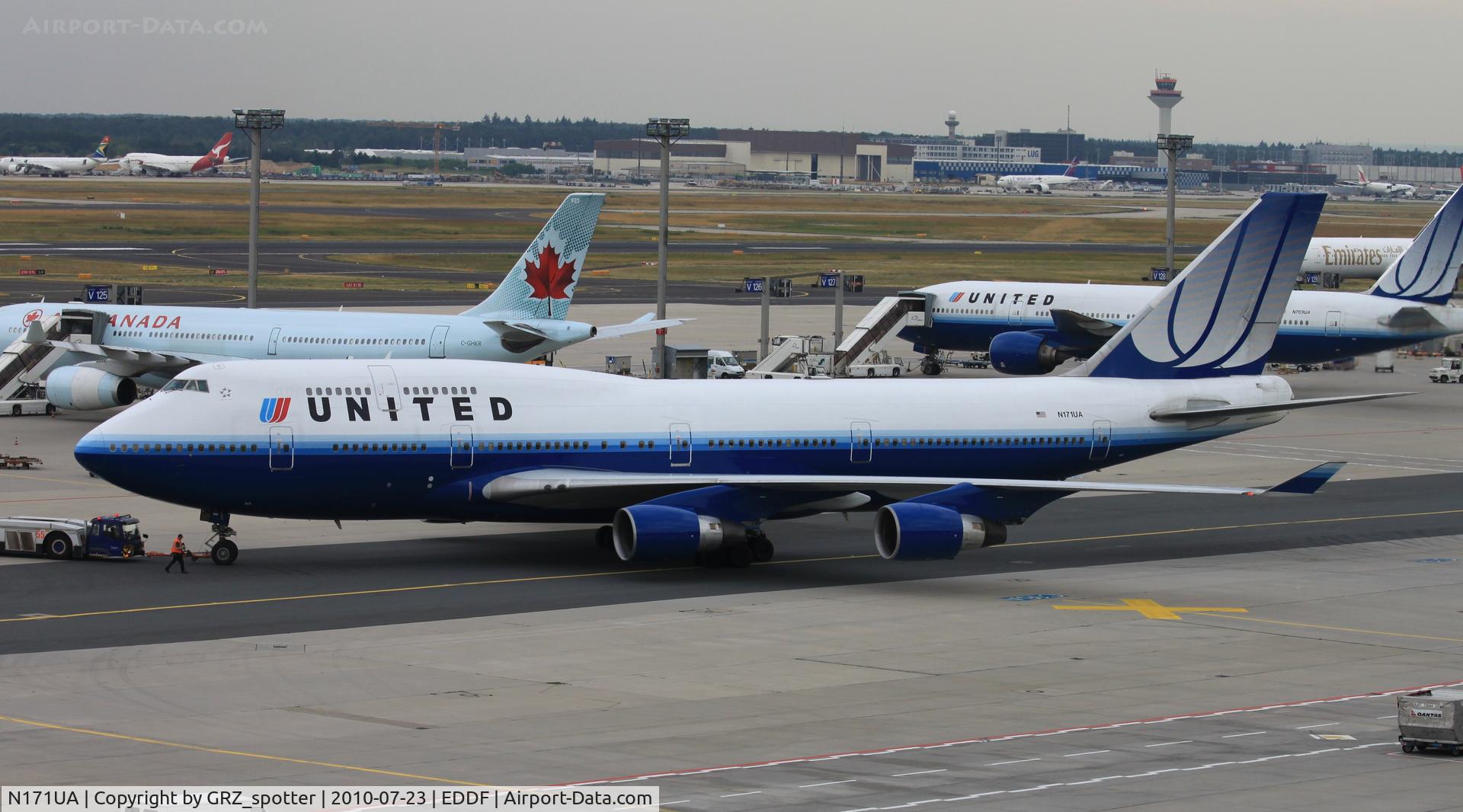 N171UA, 1989 Boeing 747-422 C/N 24322, ...