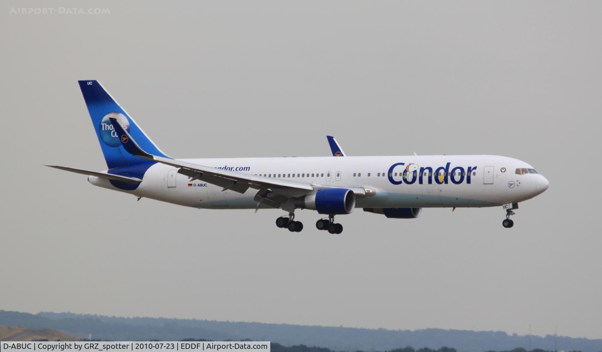 D-ABUC, 1992 Boeing 767-330/ER C/N 26992, ...