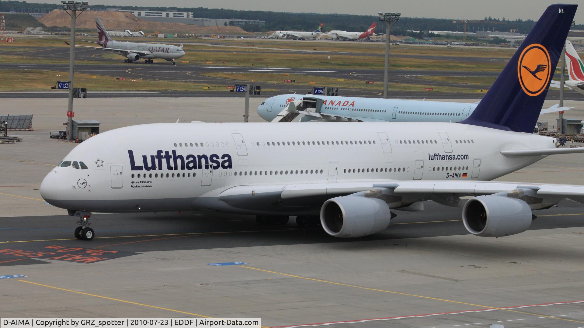 D-AIMA, 2010 Airbus A380-841 C/N 038, ...
