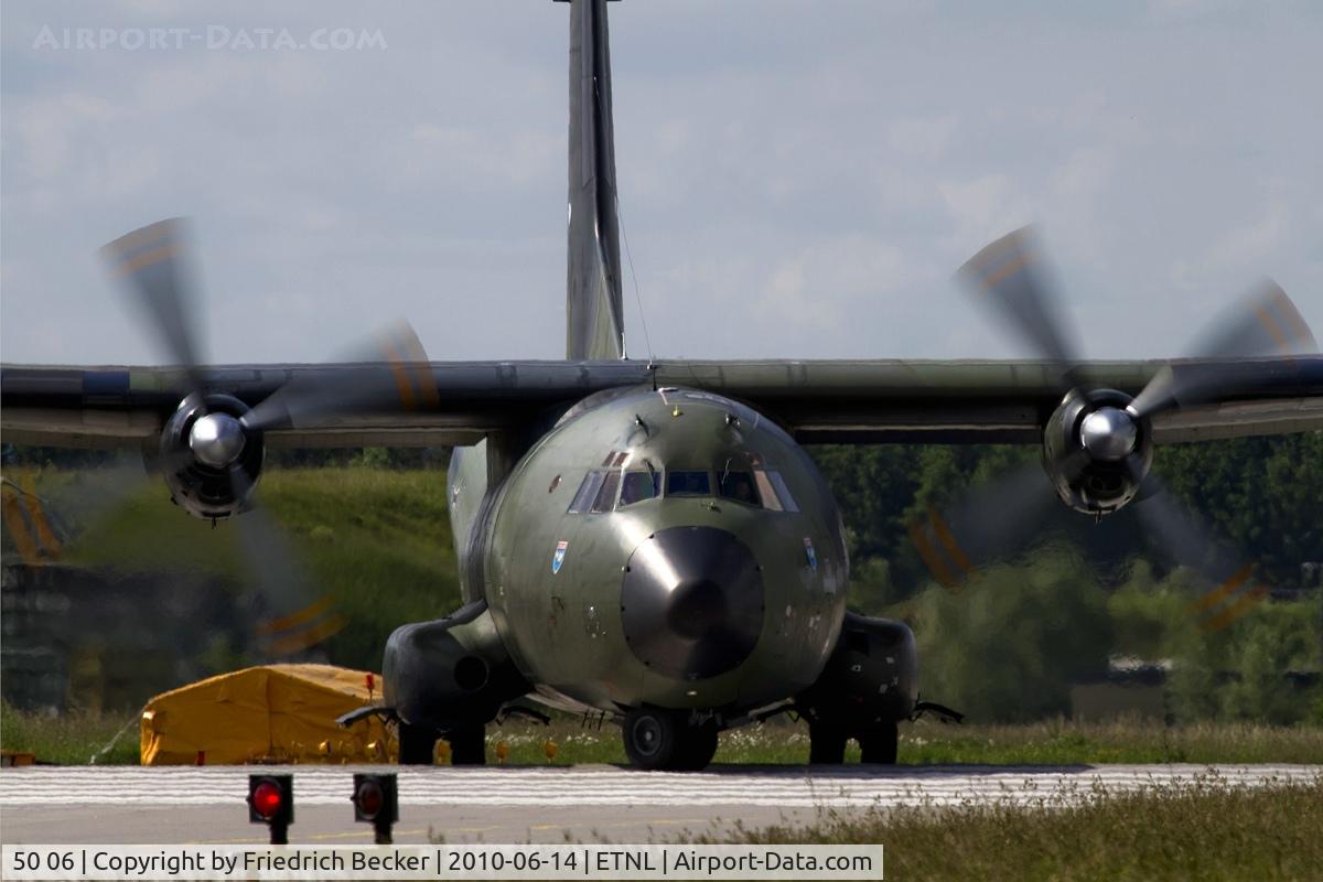 50 06, 1968 Transall C-160D C/N D6, line up for departure