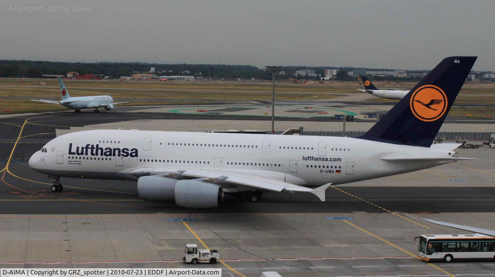 D-AIMA, 2010 Airbus A380-841 C/N 038, ...