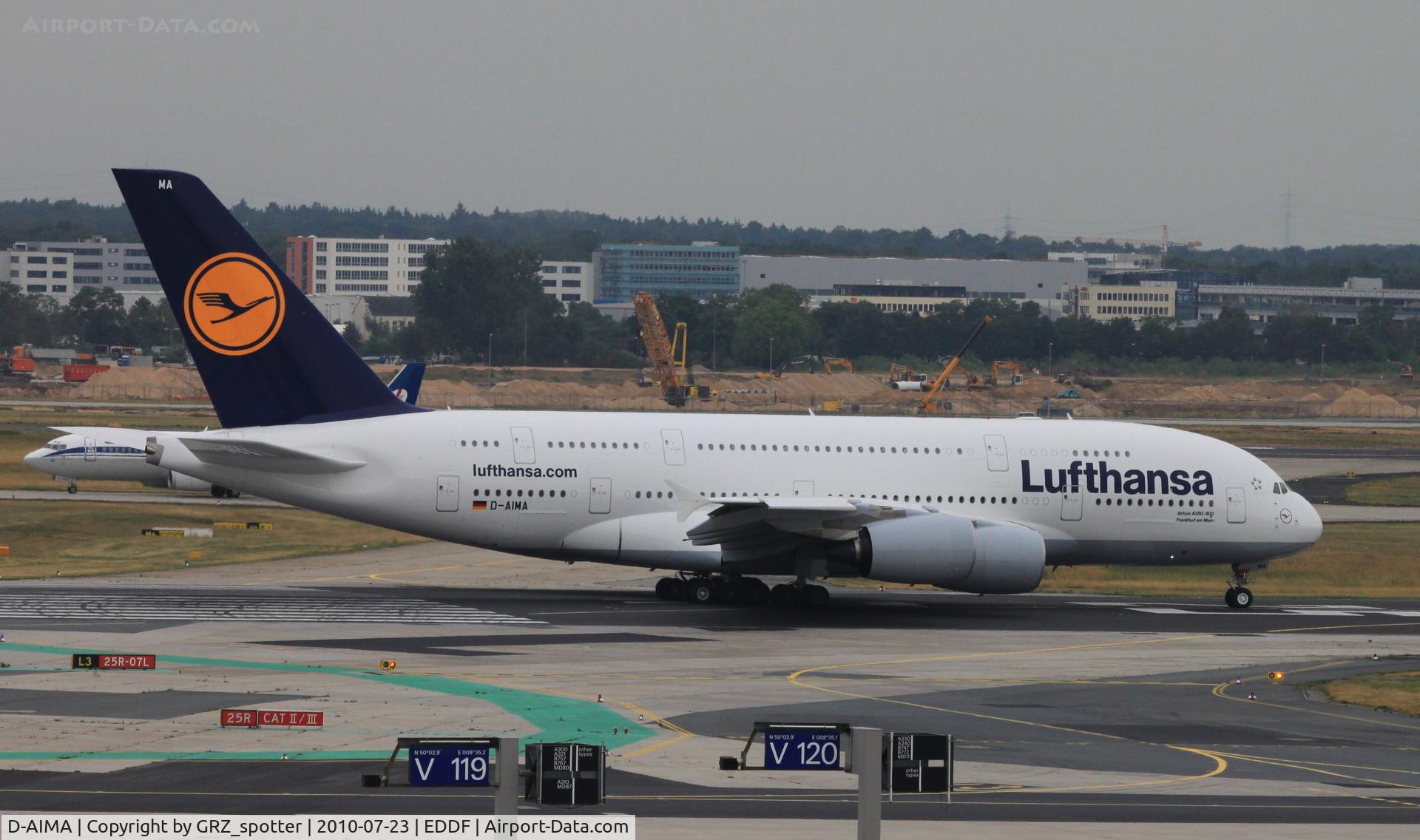 D-AIMA, 2010 Airbus A380-841 C/N 038, ...