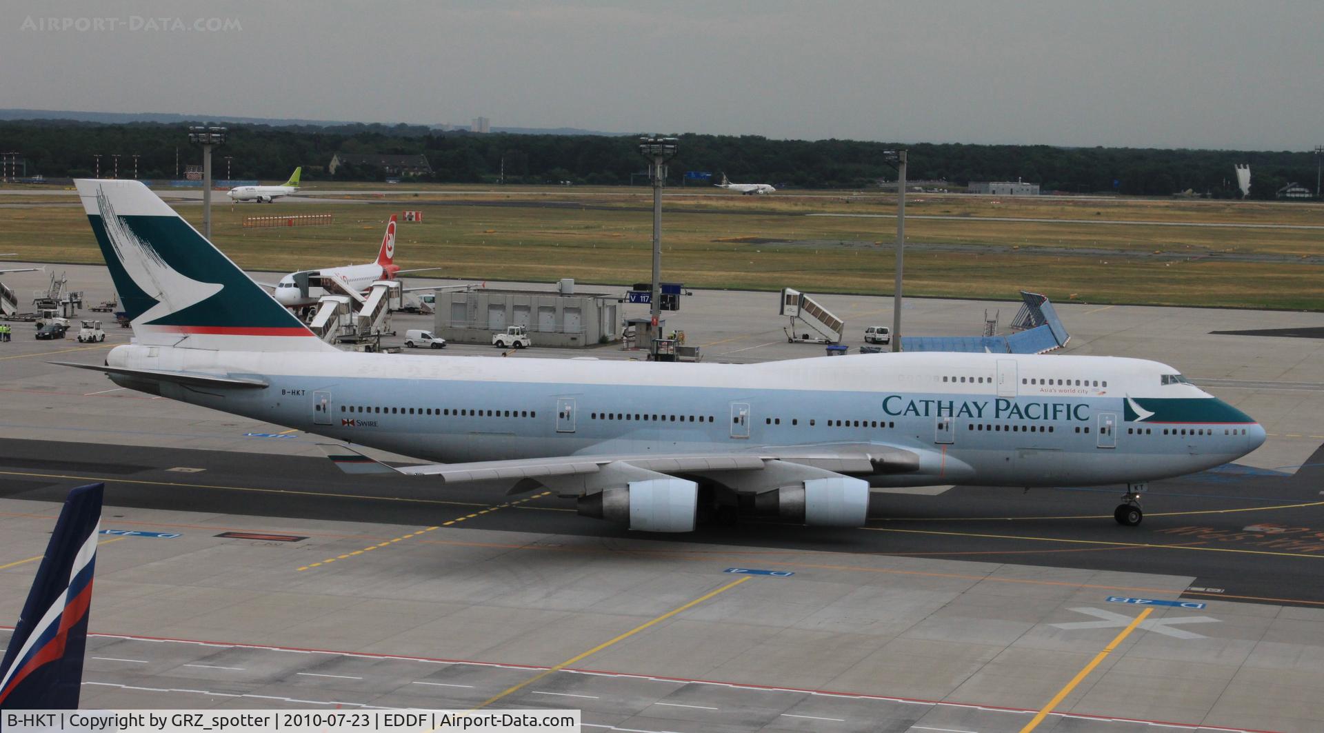 B-HKT, 1992 Boeing 747-412 C/N 27132, ...