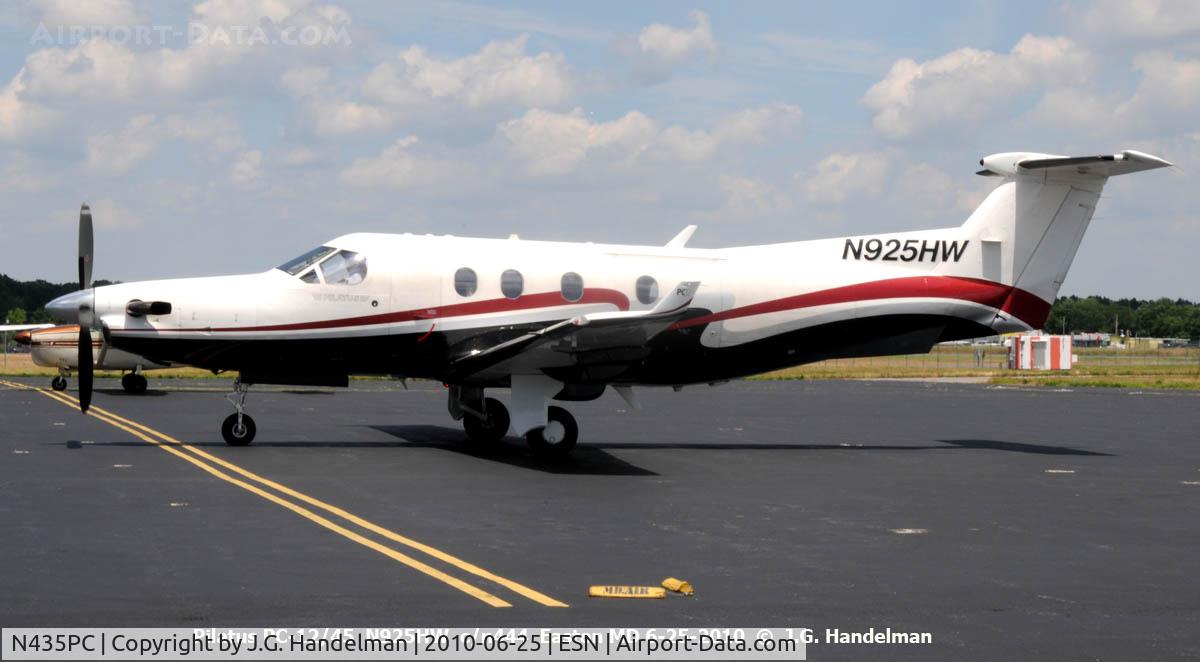 N435PC, 2001 Pilatus PC-12/45 C/N 435, at Easton MD