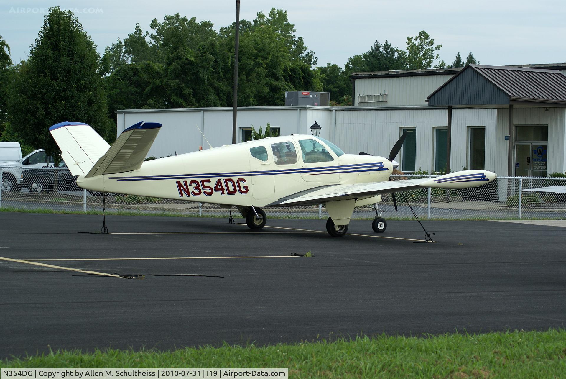 N354DG, 1958 Beech J35 Bonanza C/N D-5573, 1958 Beech J35