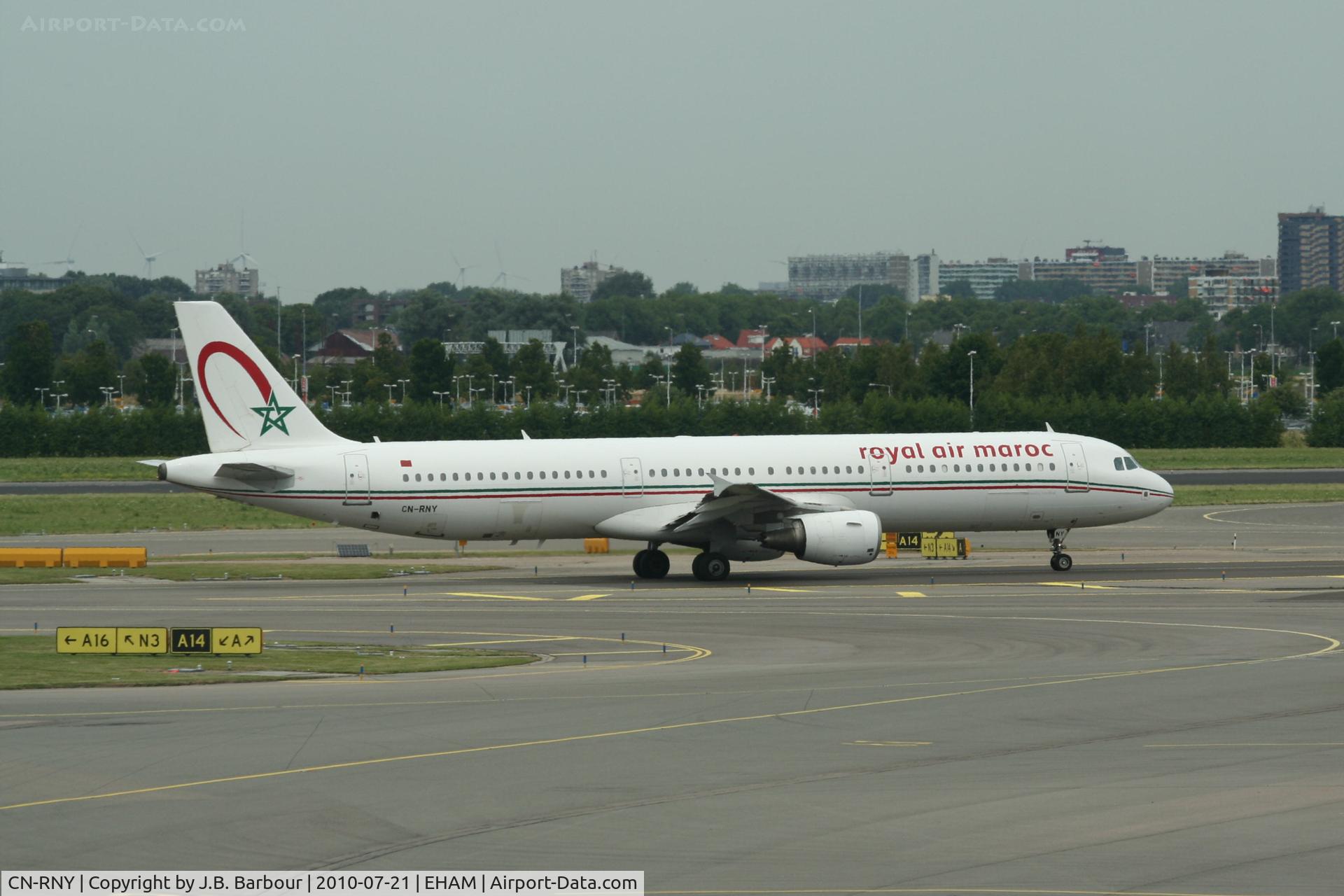 CN-RNY, 2003 Airbus A321-211 C/N 2076, N/A