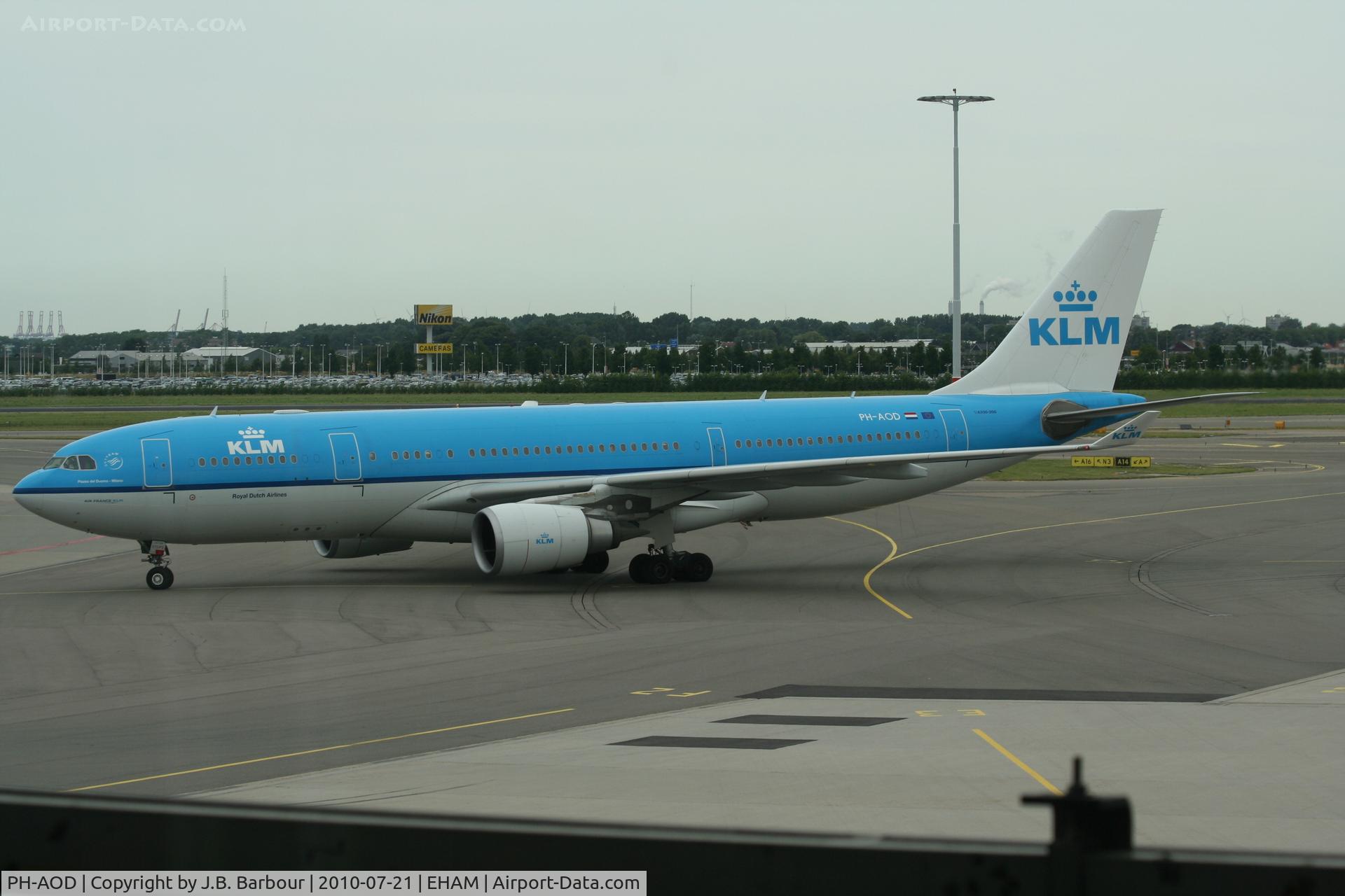 PH-AOD, 2006 Airbus A330-203 C/N 738, N/A