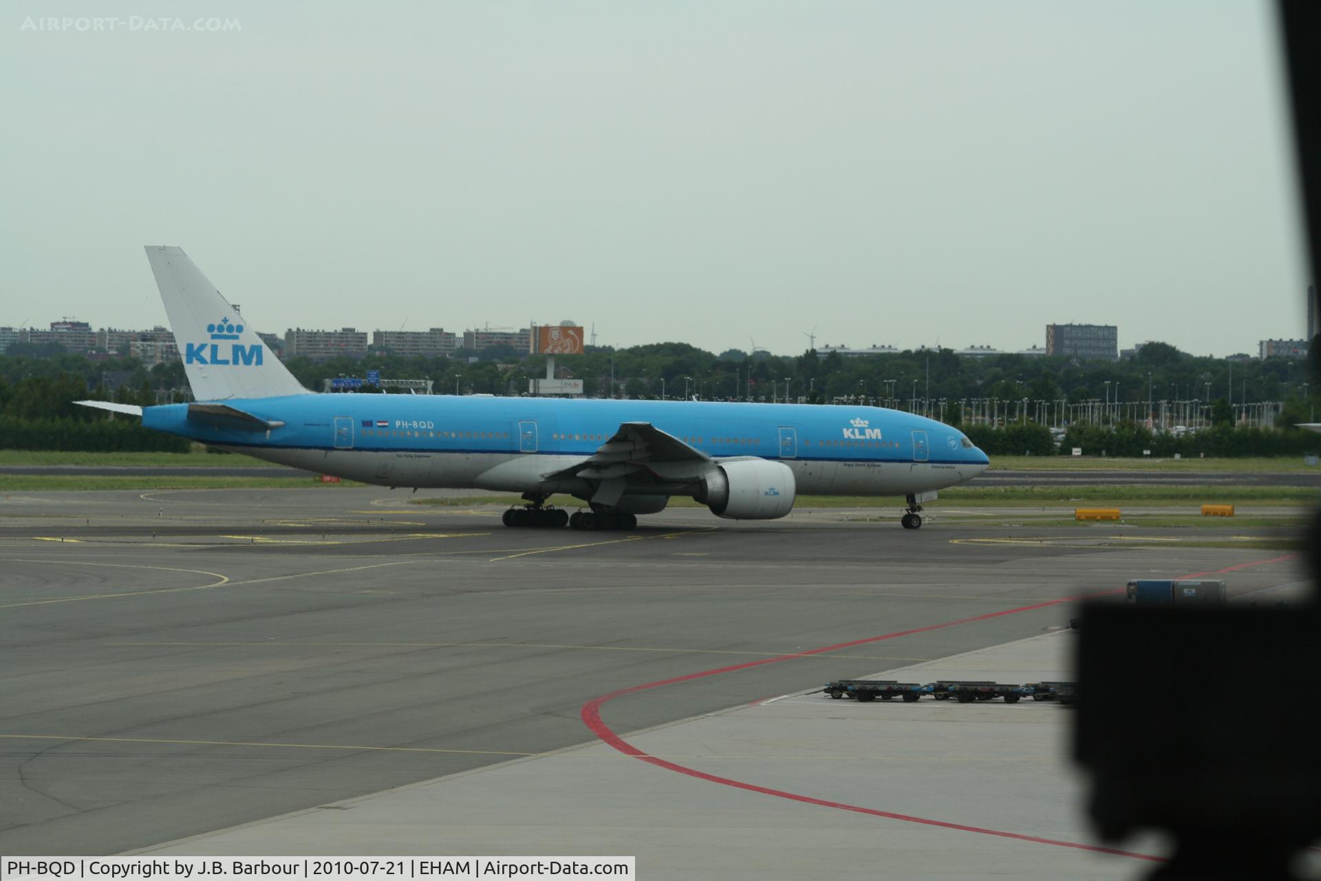 PH-BQD, 2003 Boeing 777-206/ER C/N 33713, N/A