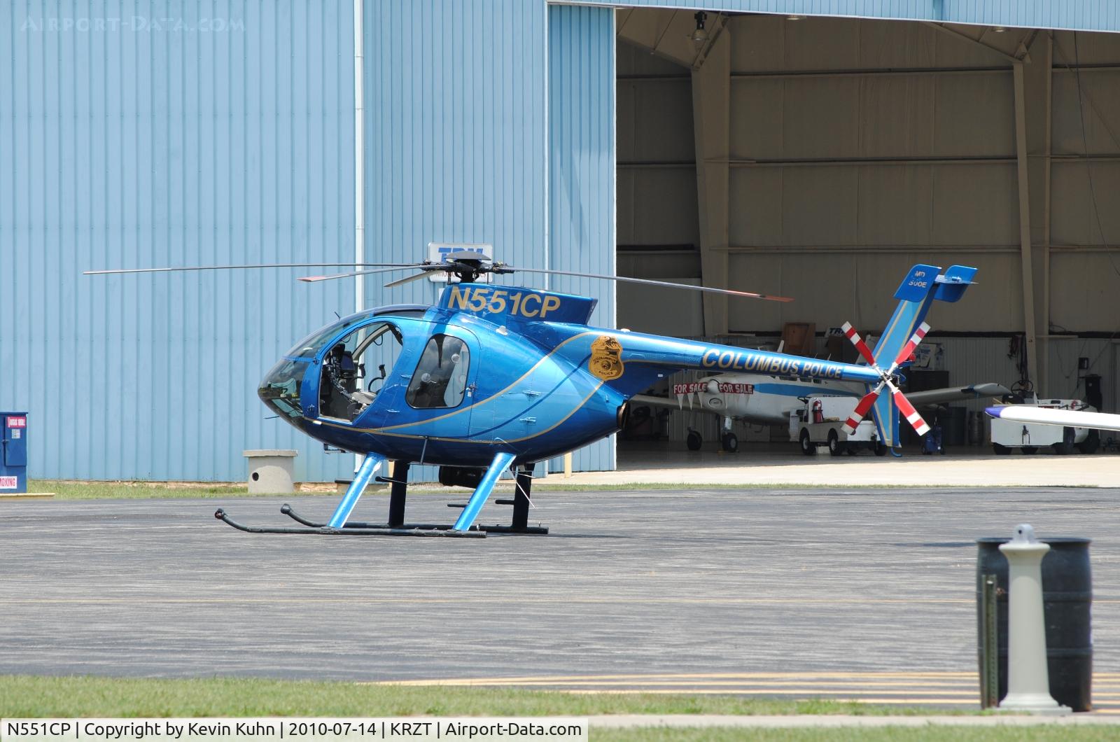 N551CP, 2006 MD Helicopters 369E C/N 0571E, A bit south of Columbus