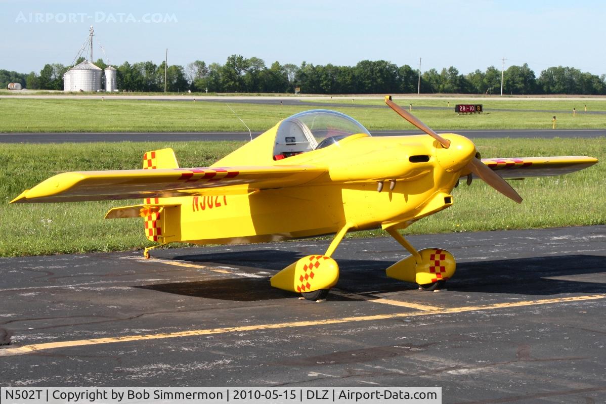 N502T, Cassutt Sport C/N 1001, On the ramp at Delaware, Ohio during the EAA fly-in breakfast.