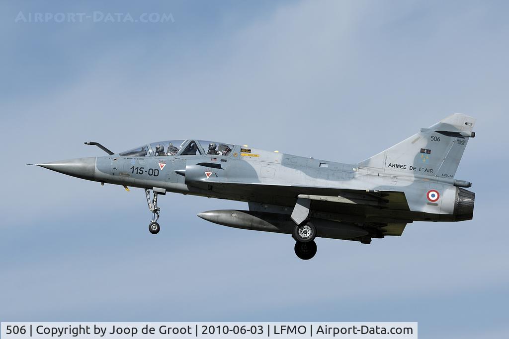 506, Dassault Mirage 2000B C/N 506, EC02.005