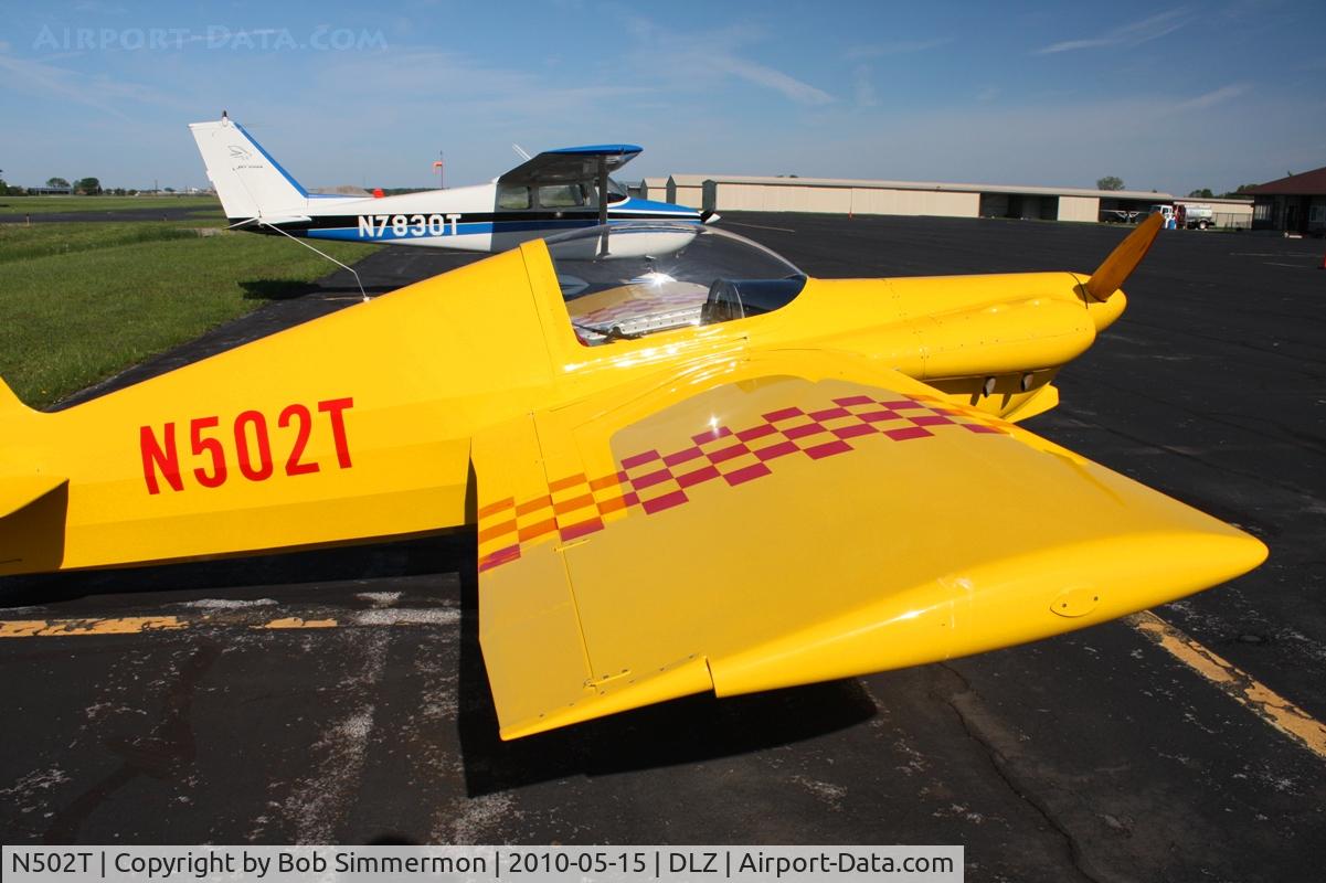 N502T, Cassutt Sport C/N 1001, On the ramp at Delaware, Ohio during the EAA fly-in breakfast.