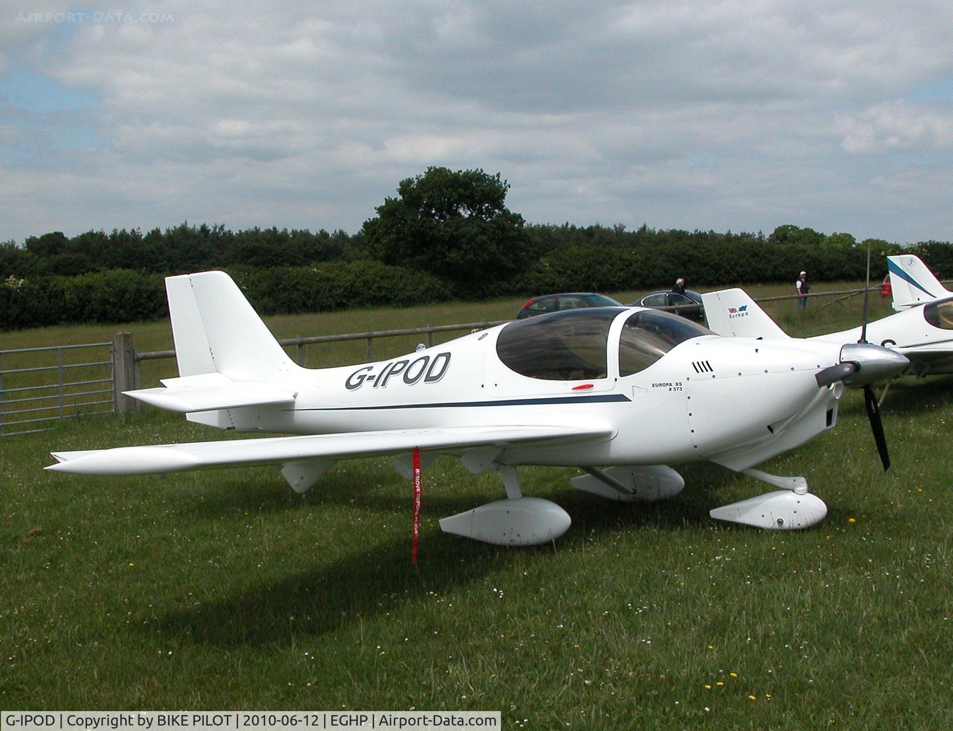 G-IPOD, 2007 Europa XS Tri-Gear C/N PFA 247-14007, VISITING AIRCRAFT