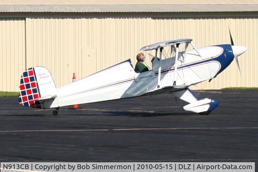 N913CB, 1947 Bucker Bu-131 Jungmann C/N 80, On the ramp at Delaware, Ohio during the EAA fly-in breakfast.