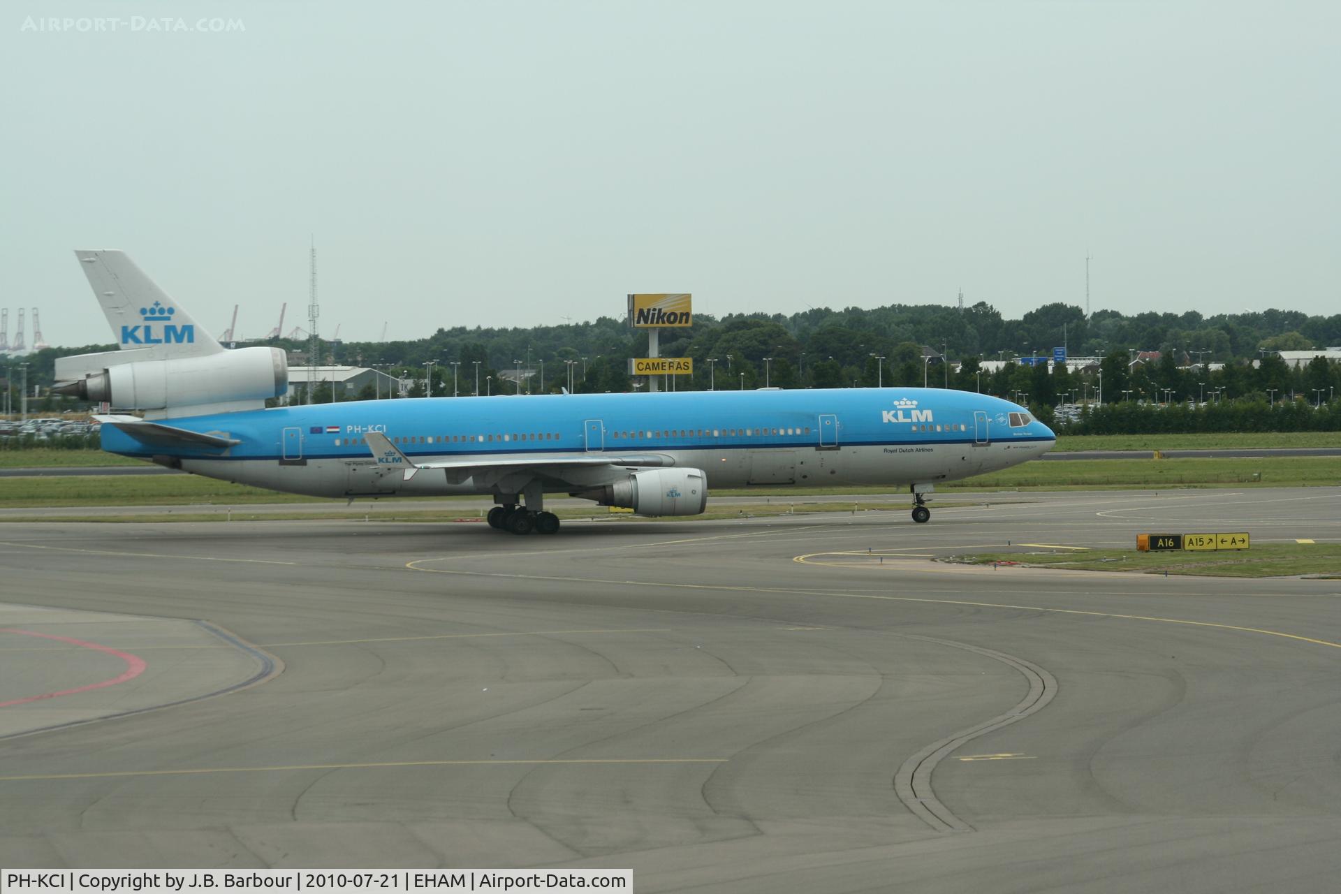 PH-KCI, 1995 McDonnell Douglas MD-11 C/N 48563, N/A