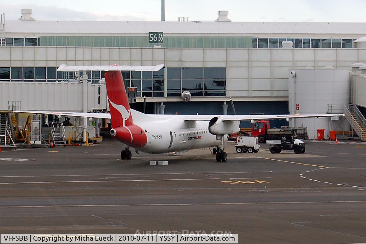 VH-SBB, 2000 De Havilland Canada DHC-8-315 Dash 8 C/N 539, At Sydney
