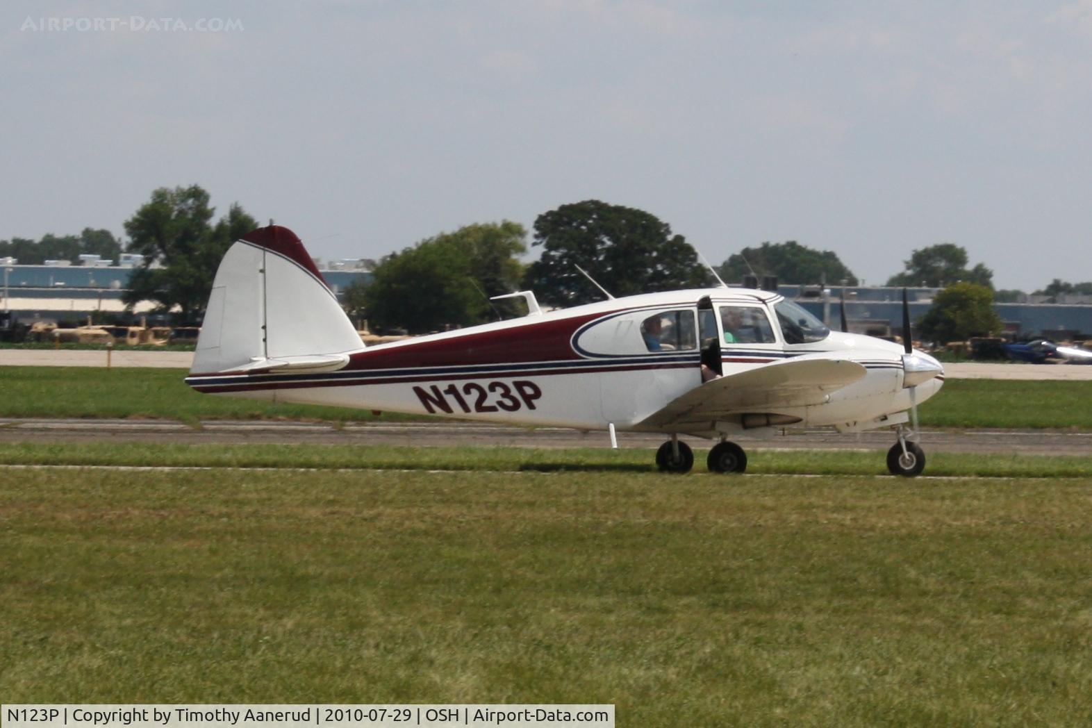 N123P, 1955 Piper PA-23-250 Aztec C/N 23-397, 1955 Piper PA-23, c/n: 23-397