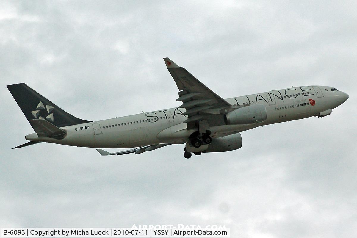B-6093, 2007 Airbus A330-243 C/N 884, At Sydney