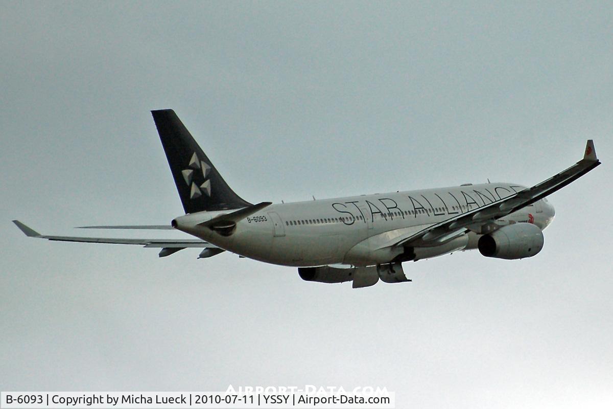 B-6093, 2007 Airbus A330-243 C/N 884, At Sydney