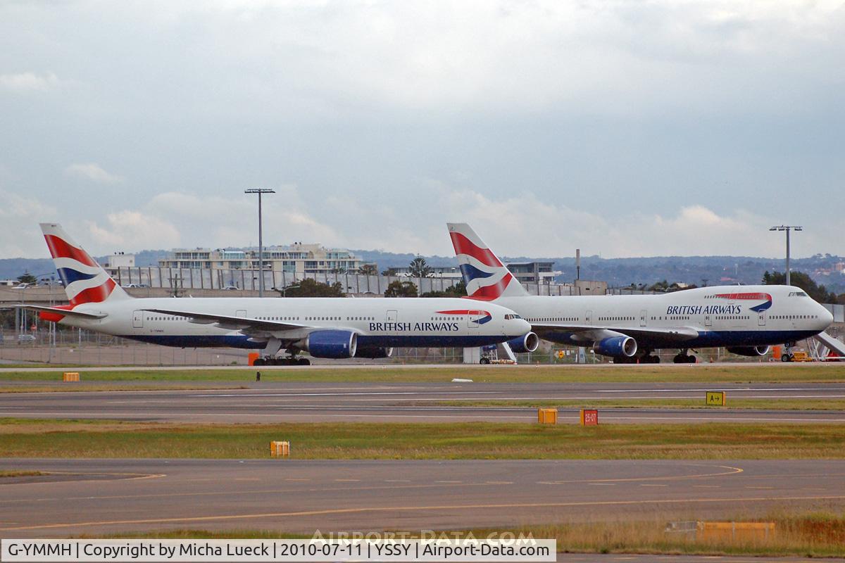 G-YMMH, 2000 Boeing 777-236/ER C/N 30309, At Sydney