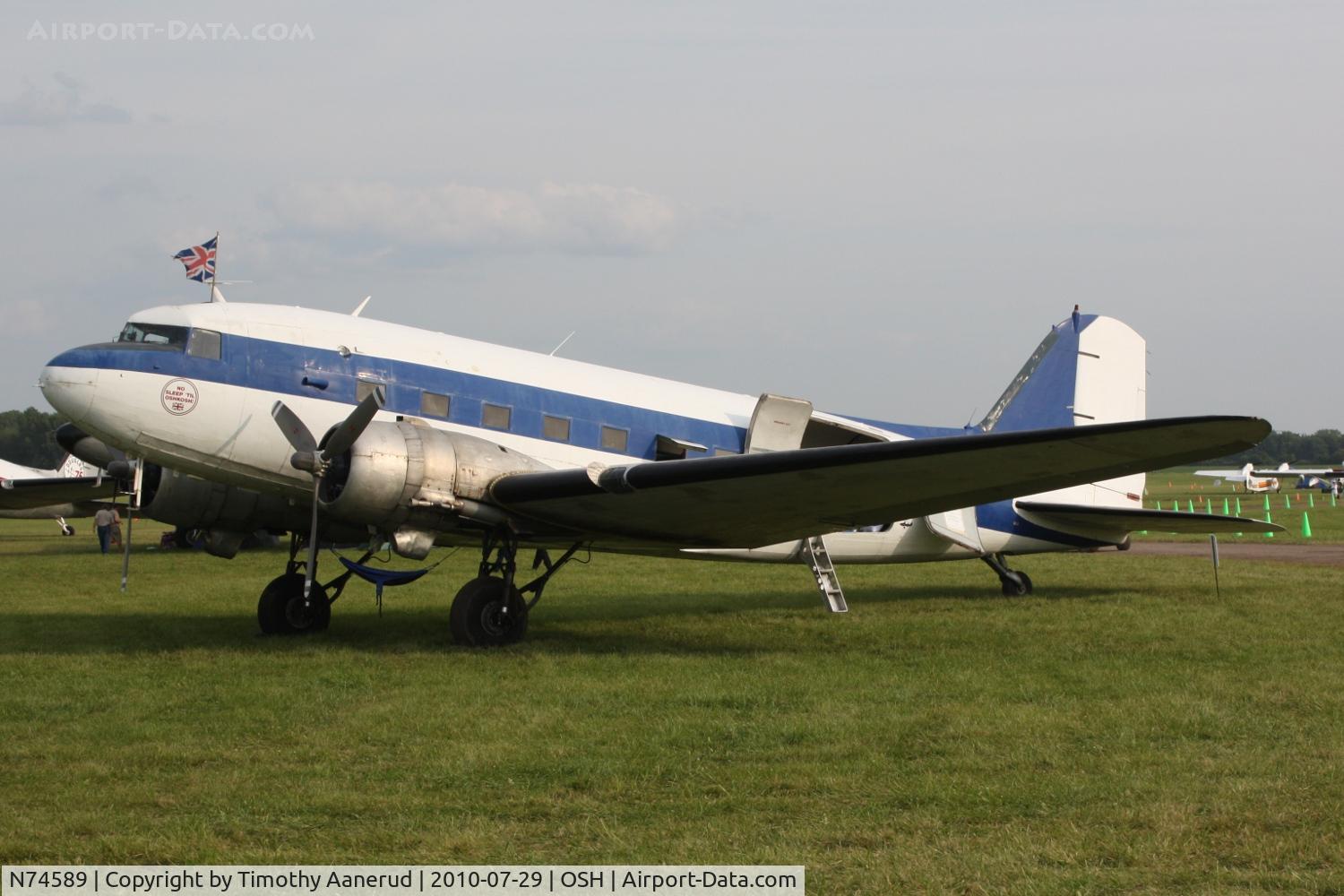 N74589, 1943 Douglas DC3C-S1C3G (C-47A) C/N 9926, 1942 Douglas DC3C-S1C3G, c/n: 9926