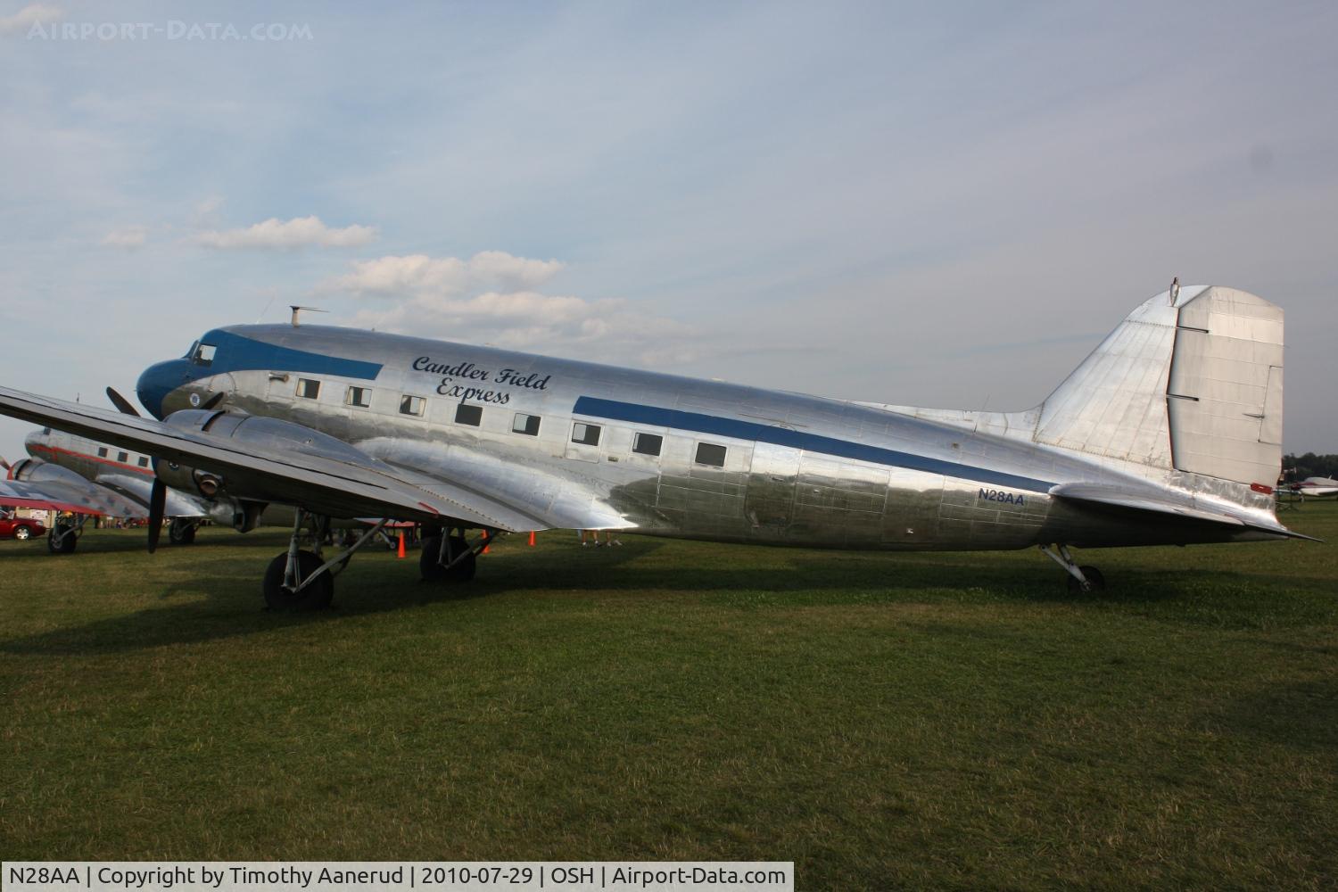 N28AA, 1940 Douglas DC-3A C/N 2239, 1940 Douglas DC3A, c/n: 2239