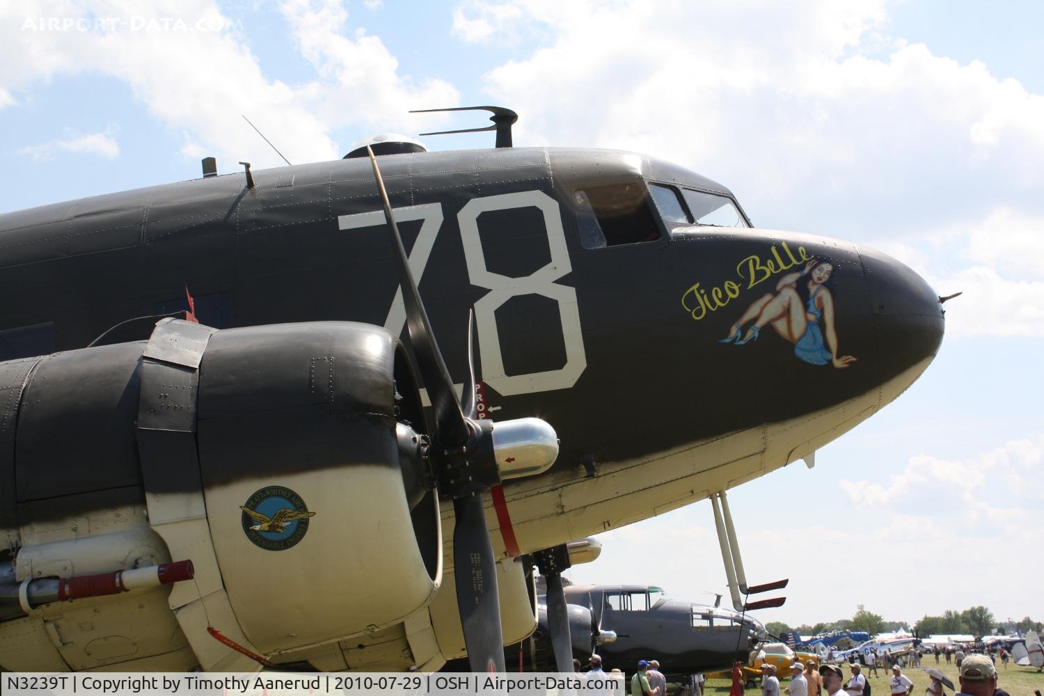 N3239T, 1943 Douglas DC3C-S1C3G (C-47A-65-DL) C/N 19054, 1987 Douglas DC3C-S1C3G, c/n: 19054