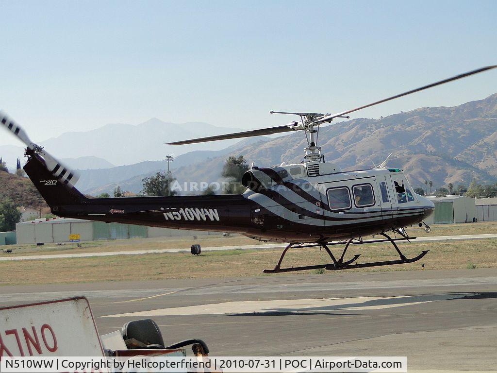 N510WW, 2008 Bell 210 C/N 21003, Pilot turned eastbound to check for incoming traffic