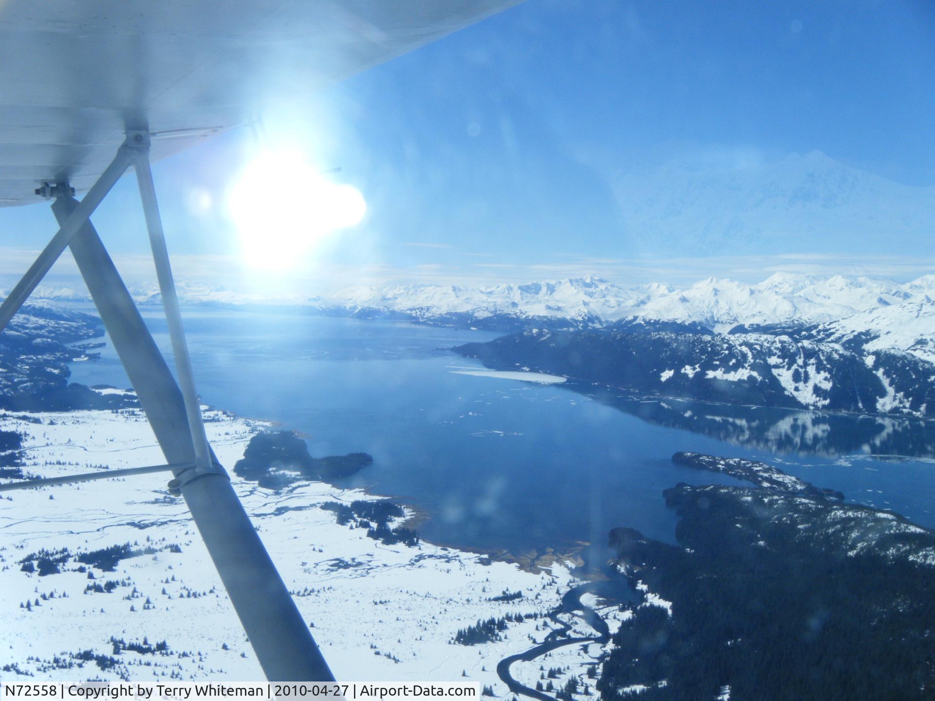 N72558, 1946 Cessna 140 C/N 9728, Prince William Sound Alaska