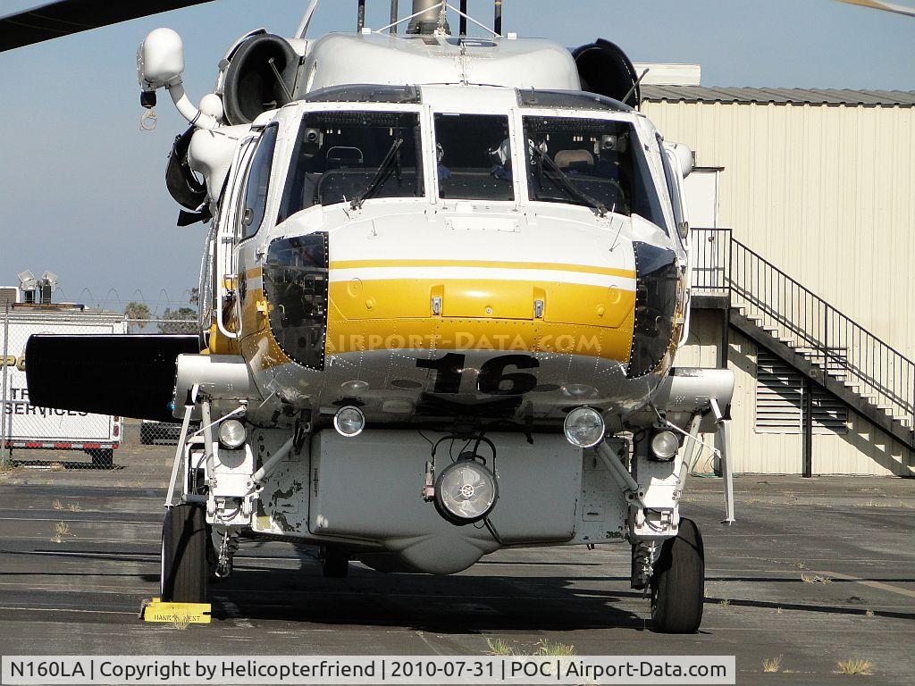 N160LA, 2000 Sikorsky S-70A Firehawk C/N 702453, Close up of the front of Copter 16