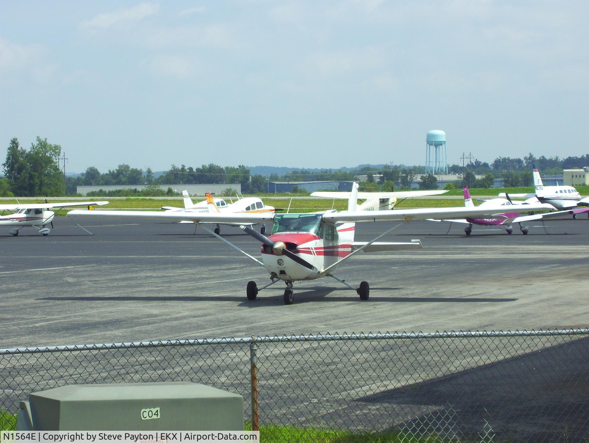 N1564E, 1978 Cessna 172N C/N 17271048, Picture taken on 7-31-10 after taking 30min ride. Aircraft performed Flawless.