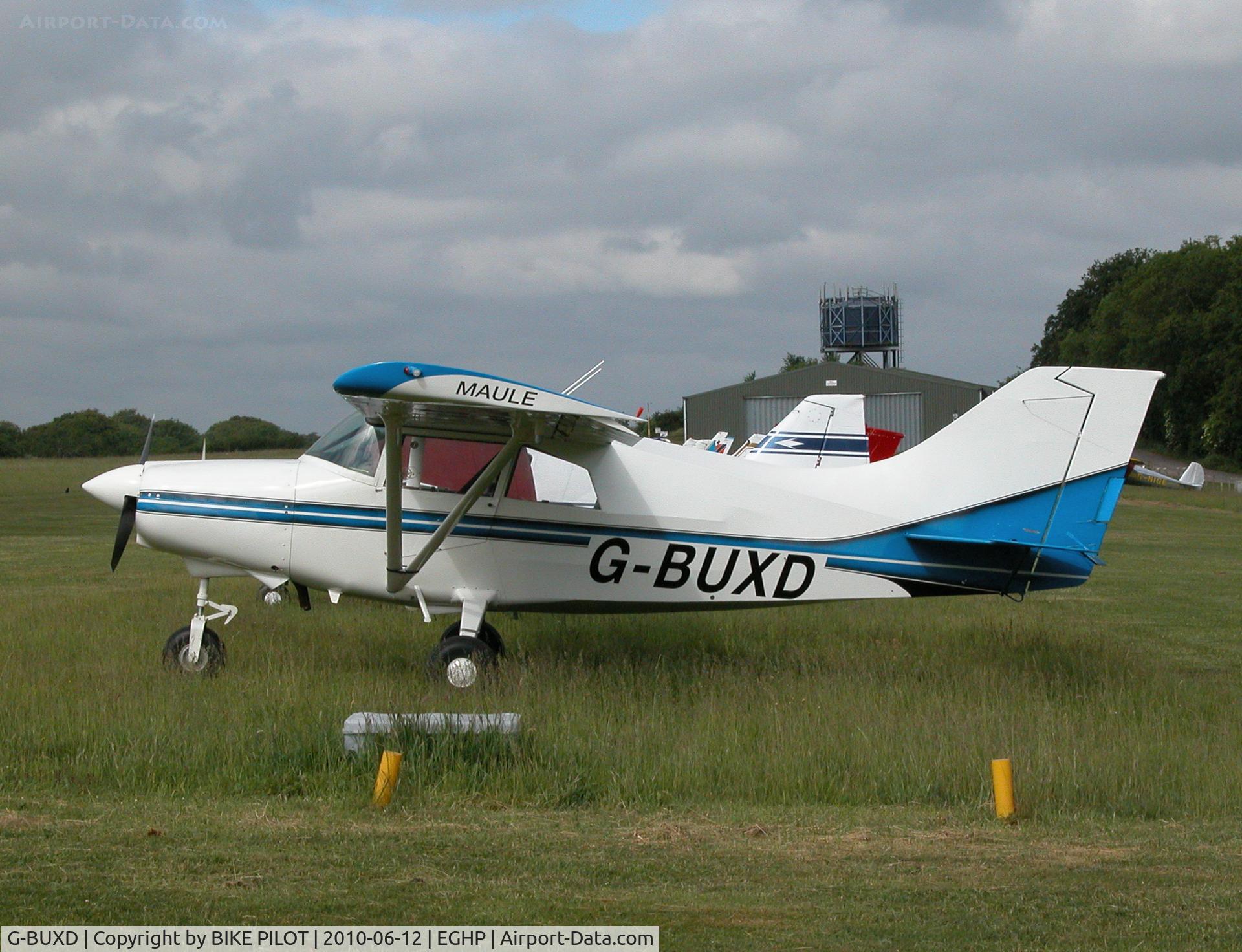 G-BUXD, 1993 Maule MXT-7-160 Super Rocket C/N 17001C, PROBABLE NEW POPHAM RESIDENT