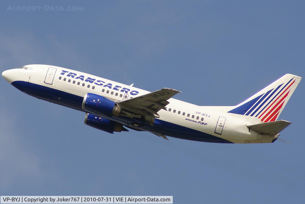 VP-BYJ, 1998 Boeing 737-524 C/N 28923, Transaero