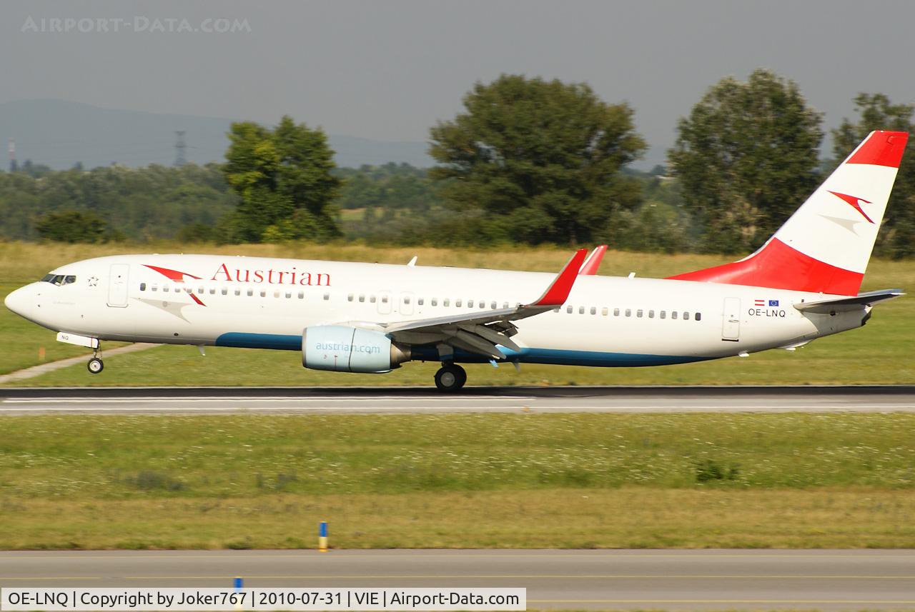 OE-LNQ, 2003 Boeing 737-8Z9 C/N 30421, Austrian Airlines