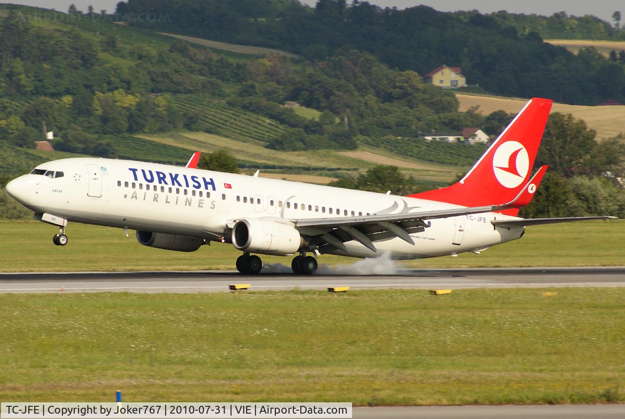 TC-JFE, 1998 Boeing 737-8F2 C/N 29767/95, Turkish Airlines