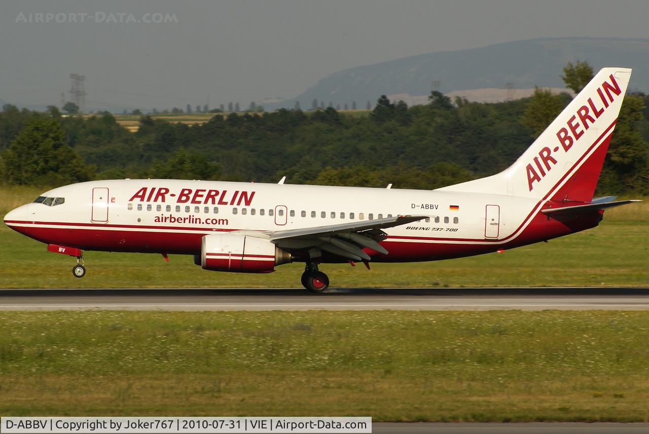 D-ABBV, 2001 Boeing 737-7Q8 C/N 30629, Air Berlin