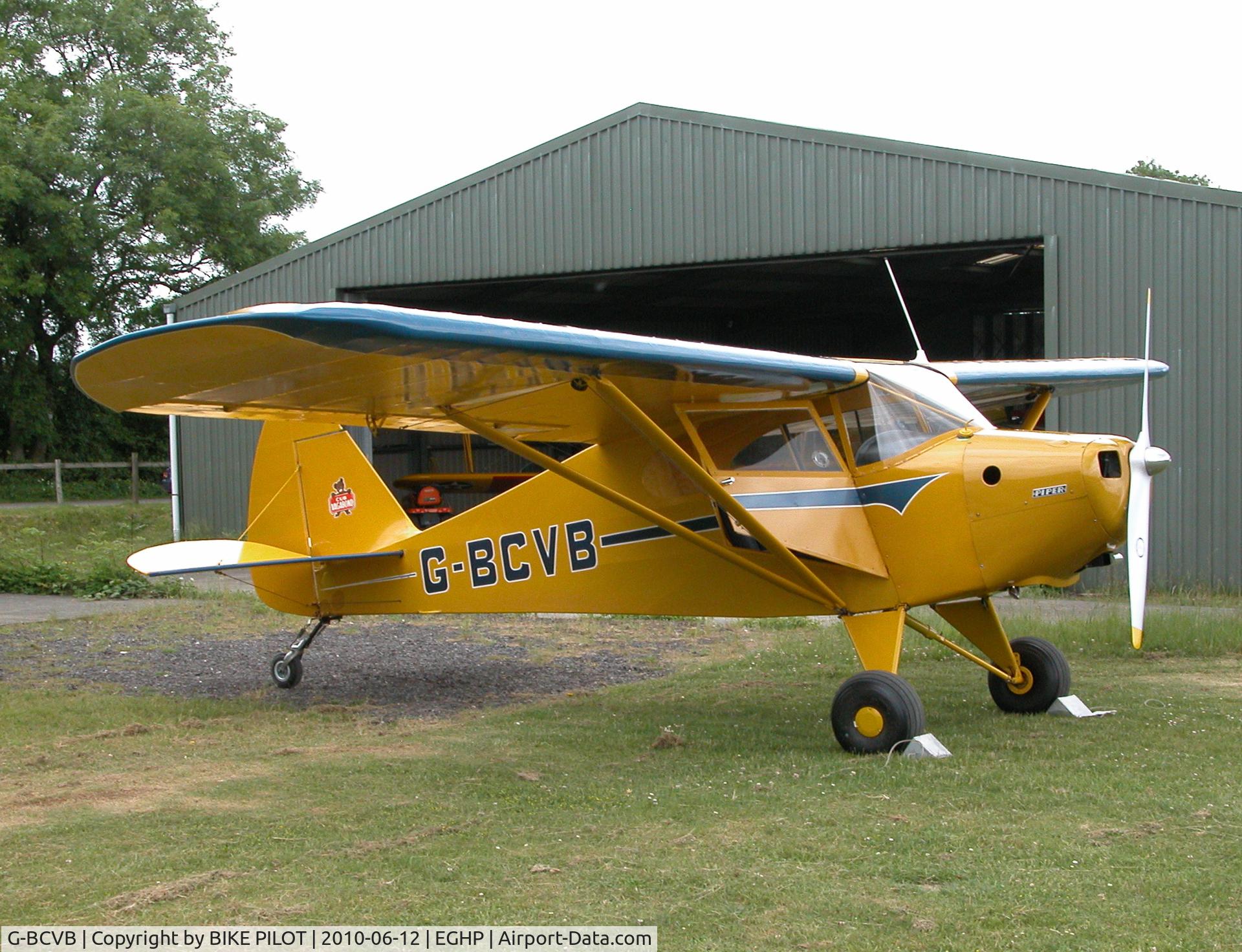 G-BCVB, 1949 Piper PA-17 Vagabond C/N 17-190, RESIDENT VAGABOND