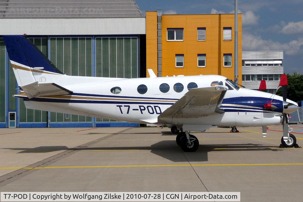 T7-POD, Hawker Beechcraft C90GTI King Air C/N LJ-1953, visitor