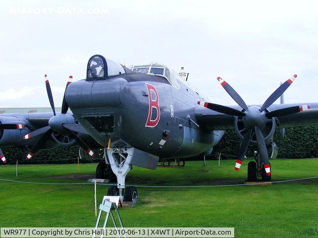 WR977, Avro 716 Shackleton MR.3 C/N Not found WR977, at the Newark Air Museum