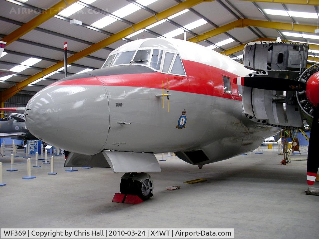 WF369, Vickers Varsity T.1 C/N 528, at the Newark Air Museum