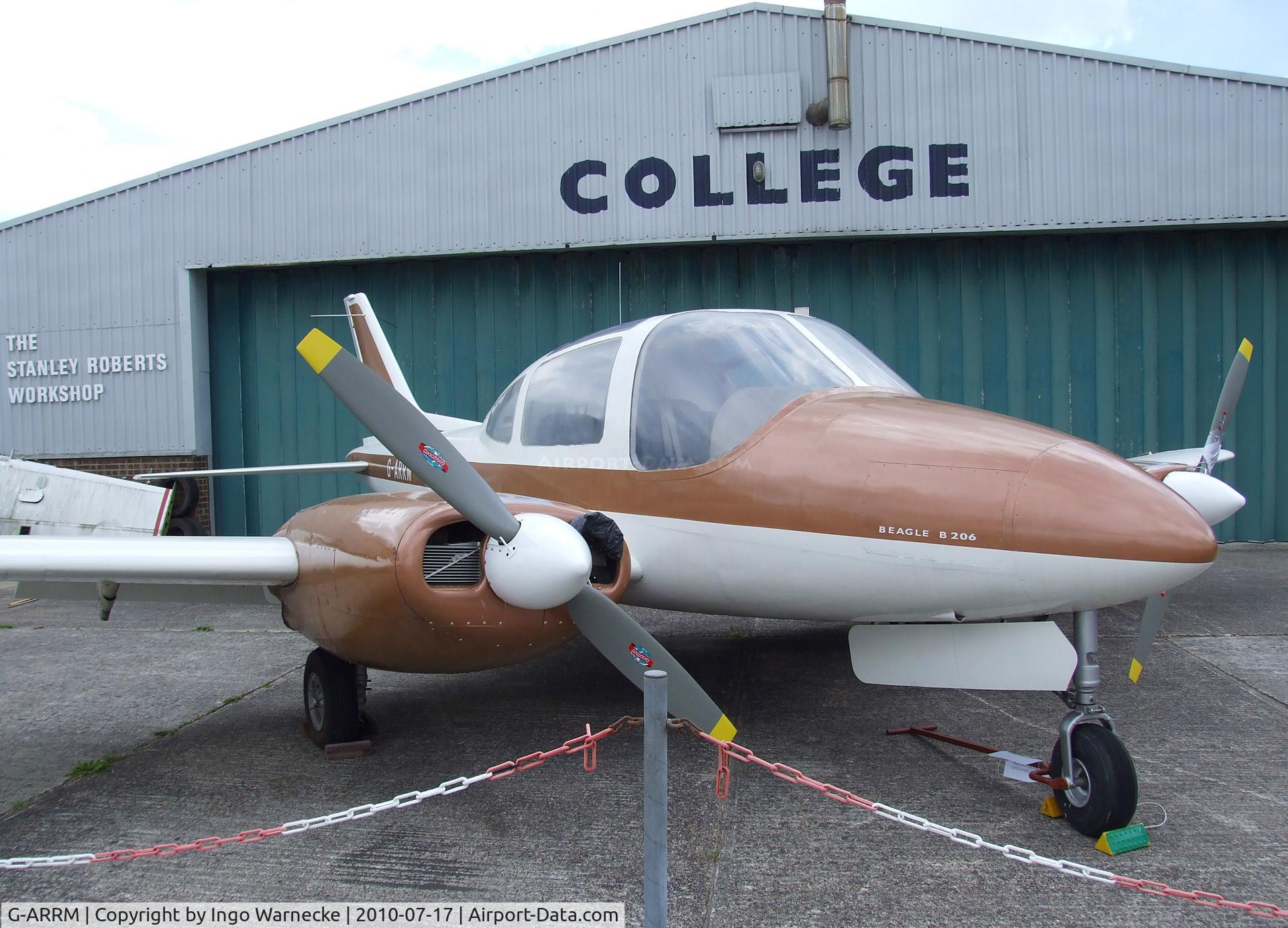 G-ARRM, 1961 Beagle B-206X C/N B001, Beagle B.206X of the Shoreham Airport Vistor Centre at Shoreham airport