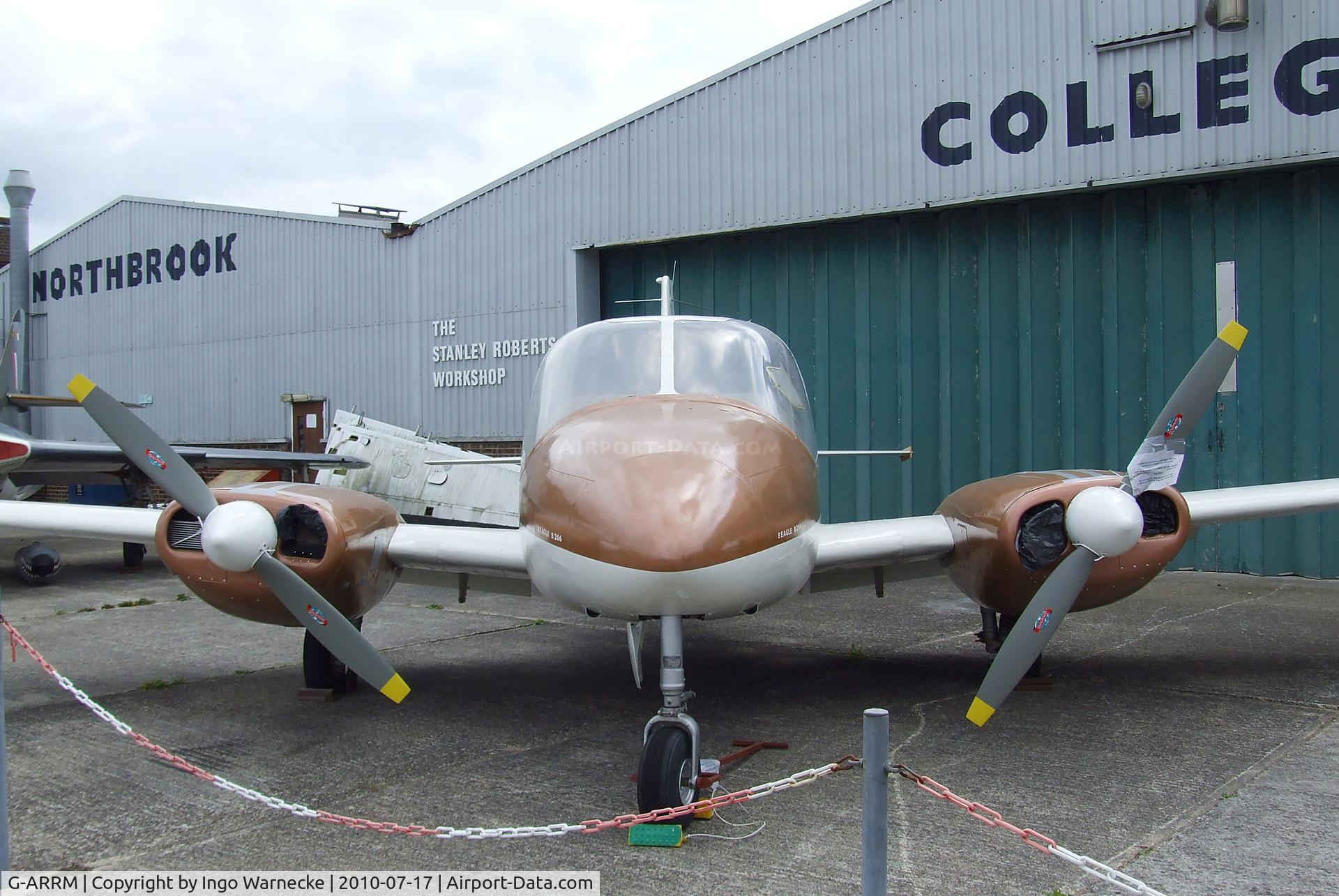 G-ARRM, 1961 Beagle B-206X C/N B001, Beagle B.206X of the Shoreham Airport Vistor Centre at Shoreham airport