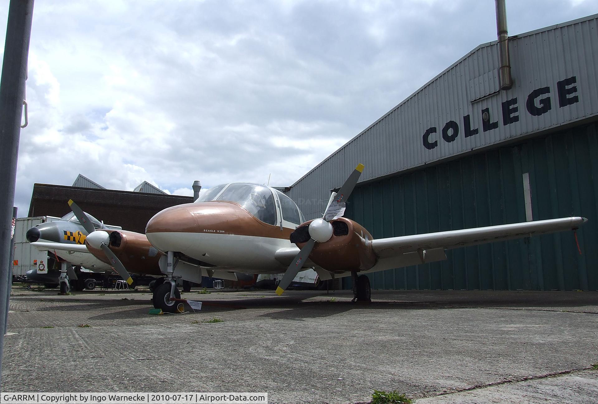 G-ARRM, 1961 Beagle B-206X C/N B001, Beagle B.206X of the Shoreham Airport Vistor Centre at Shoreham airport