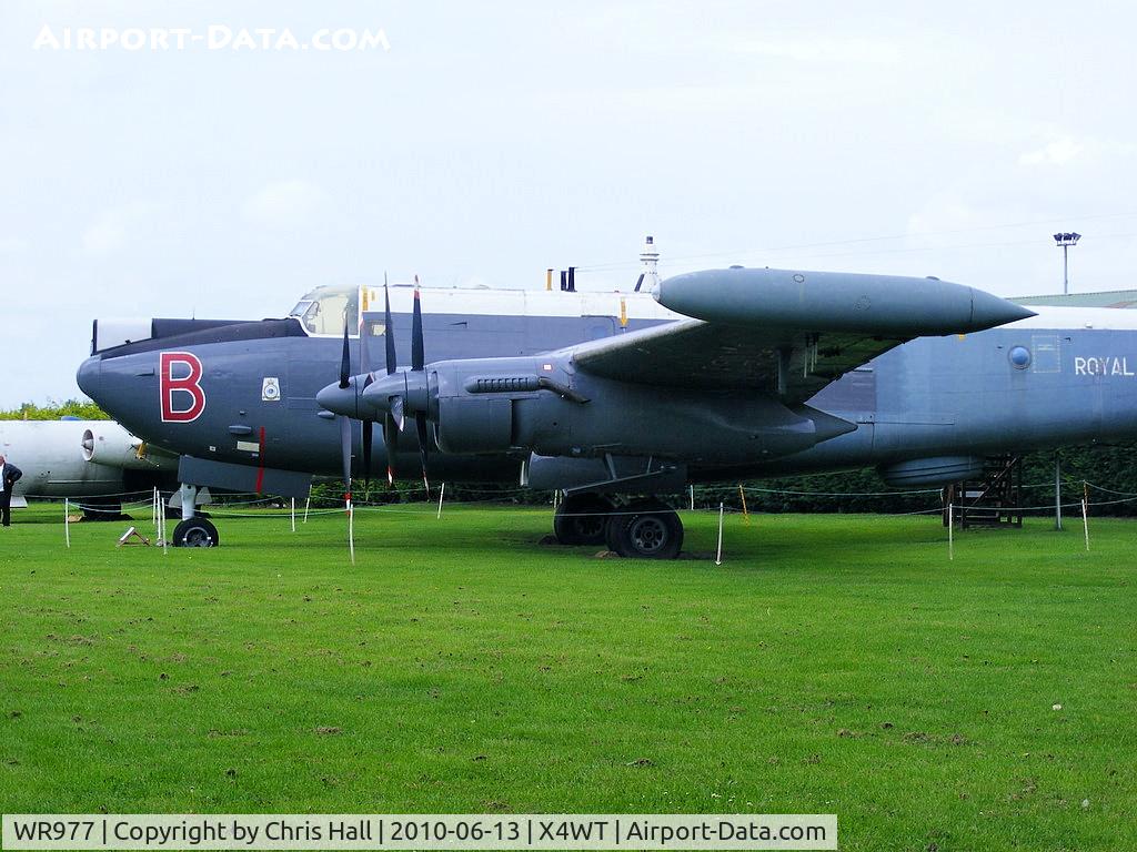 WR977, Avro 716 Shackleton MR.3 C/N Not found WR977, at the Newark Air Museum