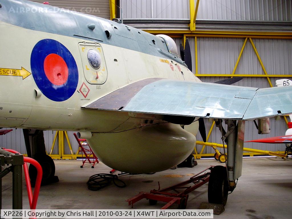 XP226, 1962 Fairey Gannet AEW.3 C/N F9468, at the Newark Air Museum