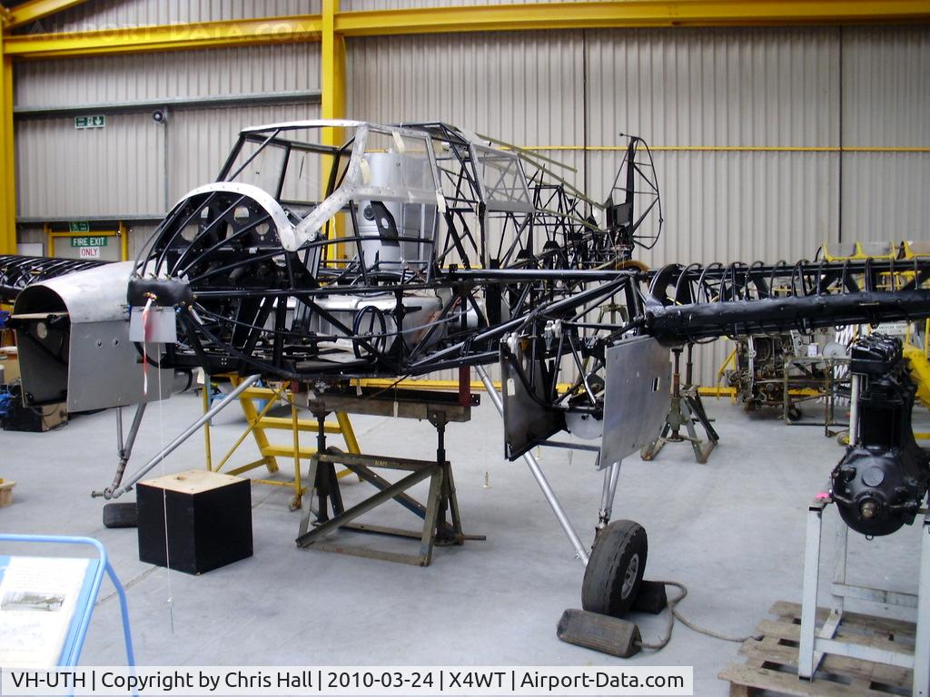 VH-UTH, 1935 General Aircraft Monospar ST-12 C/N ST12/36, at the Newark Air Museum