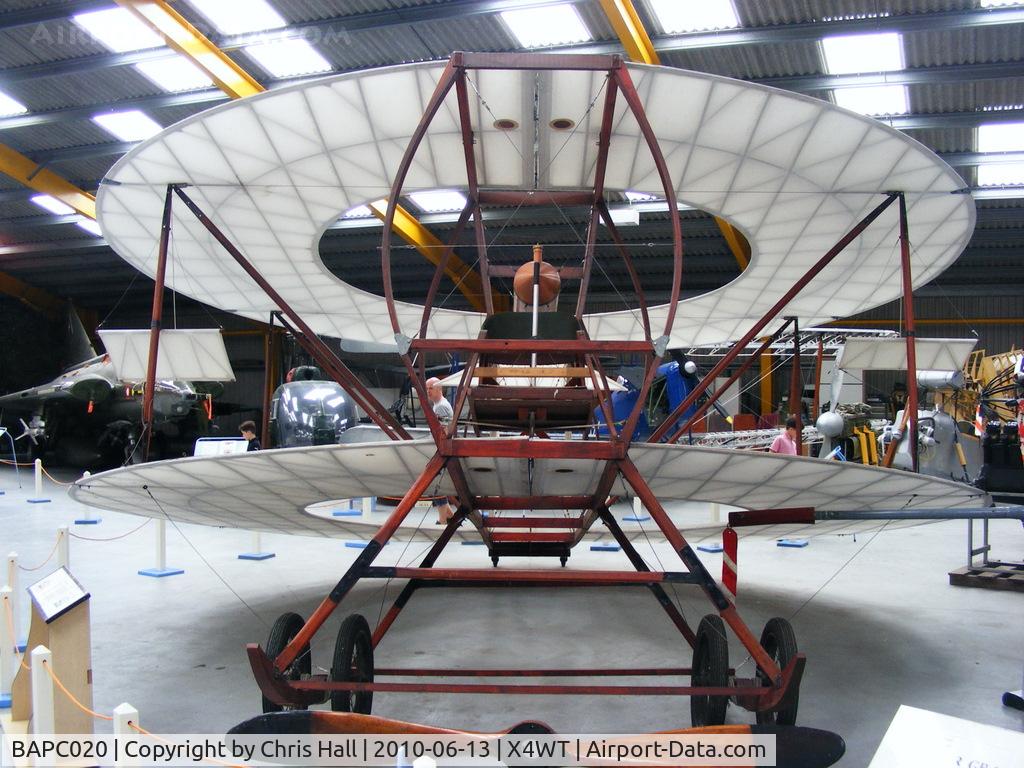 BAPC020, 1964 Lee-Richards Annular replica C/N BAPC.020, Lee-Richards Annular Biplane at the Newark Air Museum